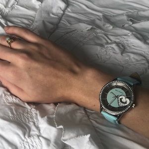 Juicy Couture Black Label Leather Watch